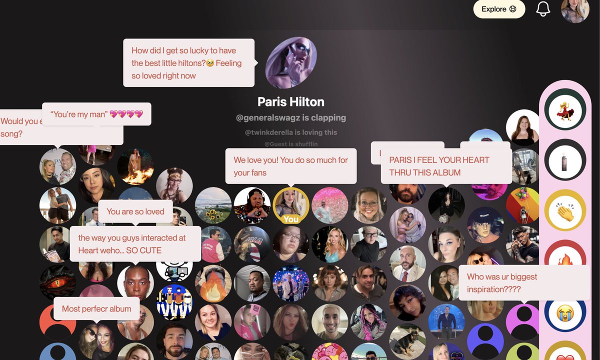 ItsEmilieMariex's tweet image. Had so much fun at your listening party @ParisHilton thank you for spending time with us 💖💖💖 #InfiniteIcon