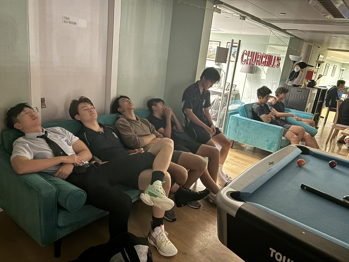 A great end to callover last night with our wellbeing rep, Henry introducing his new initiative of three minutes of meditation before prep starts. The boys certainly engaged with the activity <a href="/Harrow_HK/">Harrow International School Hong Kong</a>