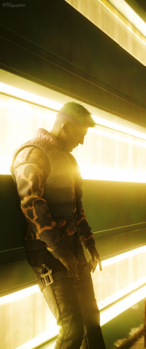 Glowing Personality (TapForFull)

#Cyberpunk2077PhotoMode #PC
#Cyberpunk2077 #PhotoMode
#TheCapturedCollective #VGPUnite 
#RTXOn #Ultrawide #VirtualPhotography