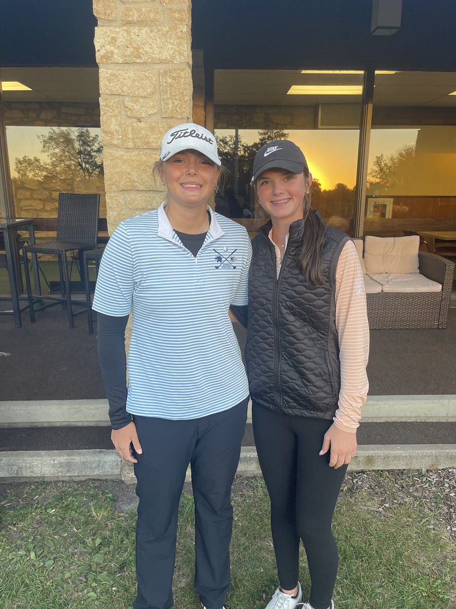 💥💥Shout out to IHSA State qualifiers Alli Wiertel and Kendall Grant💥💥  Kendall finished 8th (79) and Alli finished 2nd (74). These two have led the squad all year, so exciting all their hard work paid off!  CONGRATULATIONS 🎉🎊🎈 <a href="/OHS_GoPanthers/">OHS Athletics</a> <a href="/OEHS_GoWolves/">OEHS Athletics</a> <a href="/jwelge96/">Joshua Welge</a>