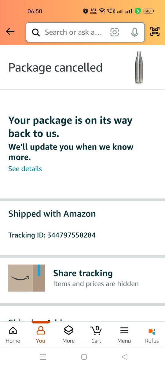 mesharmaatul's tweet photo. Hi @amazonIN @amazon @AmazonHelp I have cancelled all my future orders as in my last all order either the order delivered was defective or the order is not delivered actually but showing delivered, I have raised multiple complaints, please look into this. https://t.co/EBaYYYn6xS