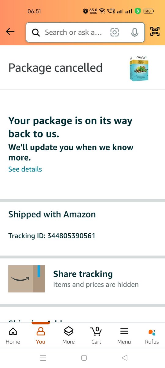mesharmaatul's tweet photo. Hi @amazonIN @amazon @AmazonHelp I have cancelled all my future orders as in my last all order either the order delivered was defective or the order is not delivered actually but showing delivered, I have raised multiple complaints, please look into this. https://t.co/EBaYYYn6xS