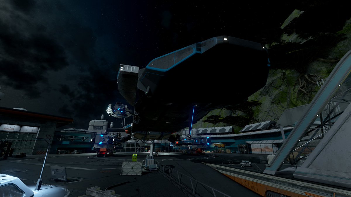 Relic_cileR's tweet photo. Why two landing bays you might ask? Well, so I don’t have to walk as far of course!!! 😝
#Starfield
#ConstellationAndromeda https://t.co/8rWLGNnmKO