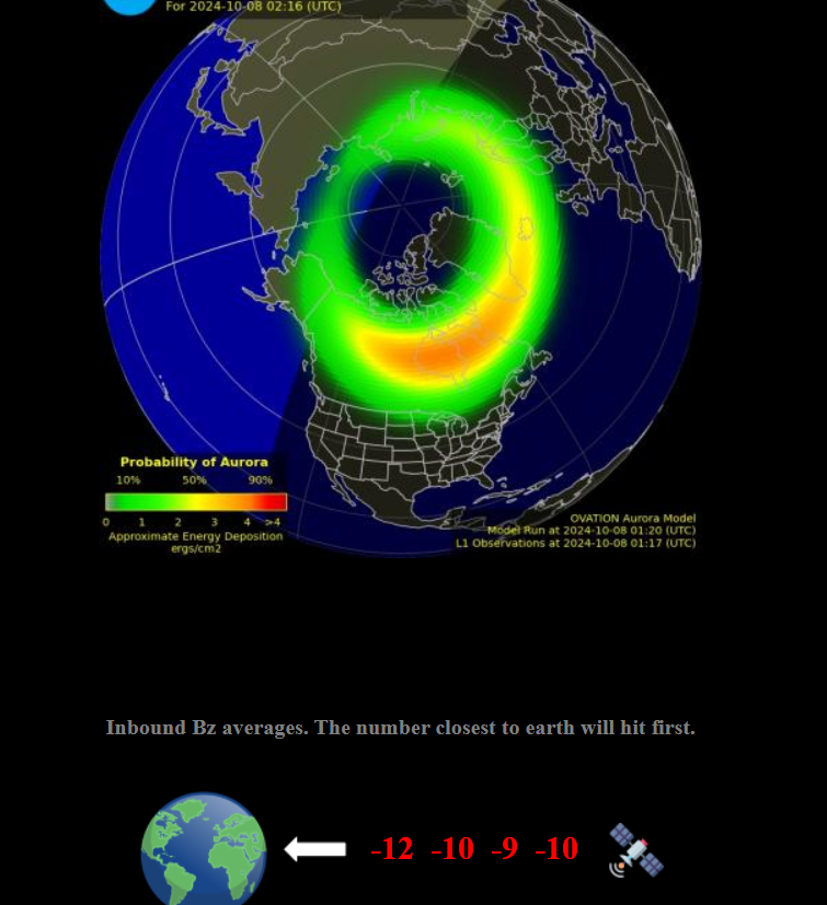 Some activity . . . Keep tabs at:
For the North (US, Canada, Europe) : cdn.softservenews.com/Aurora.htm
For the South (Oz and New Zealand):
cdn.softservenews.com/southern_light…