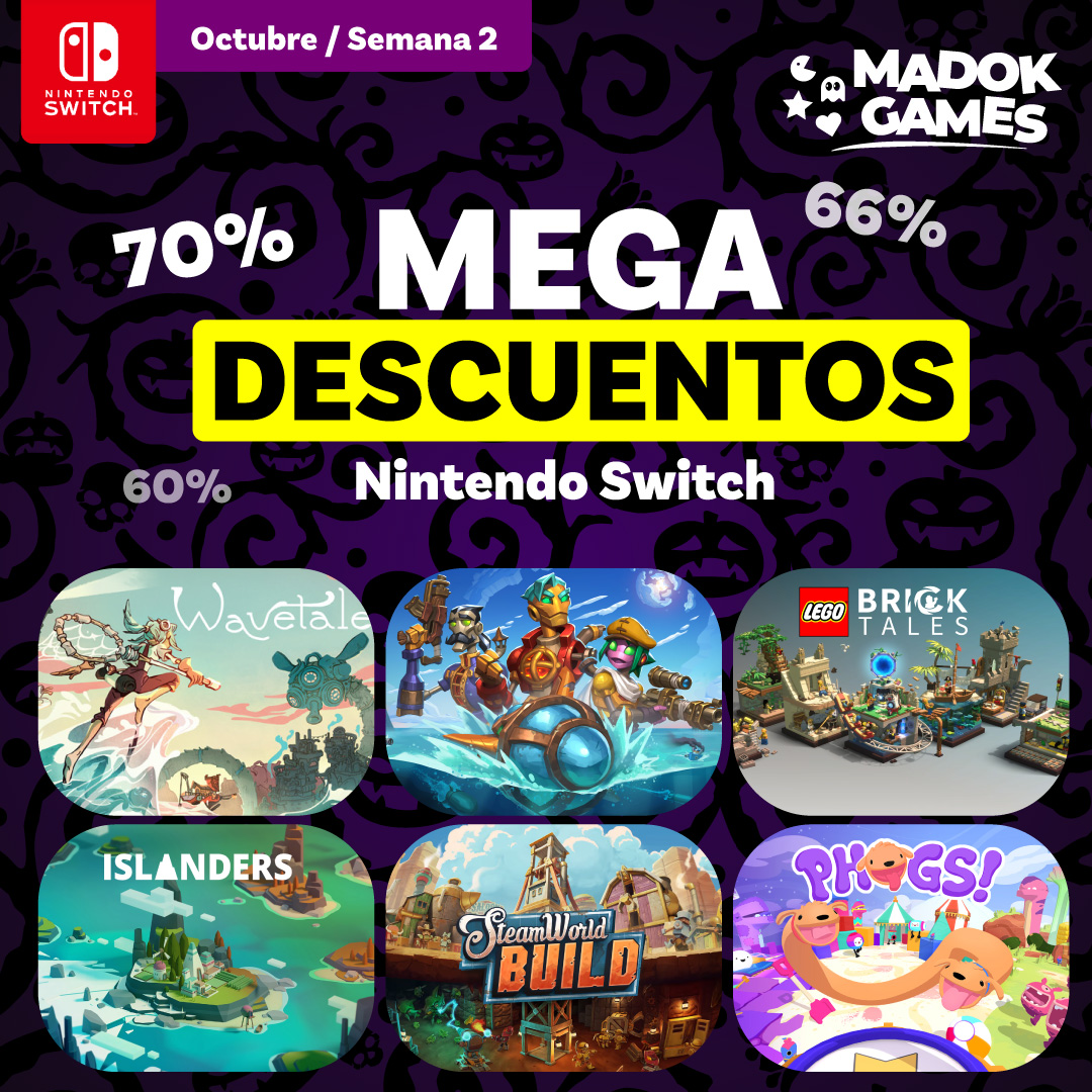 Llegan los nuevos descuentos para esta semana, junto a novedades y noticias para tu Nintendo Switch, no te los pierdas.
youtu.be/8Tl0aiB97dQ