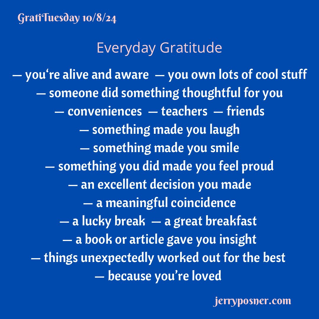 Everyday #gratitude