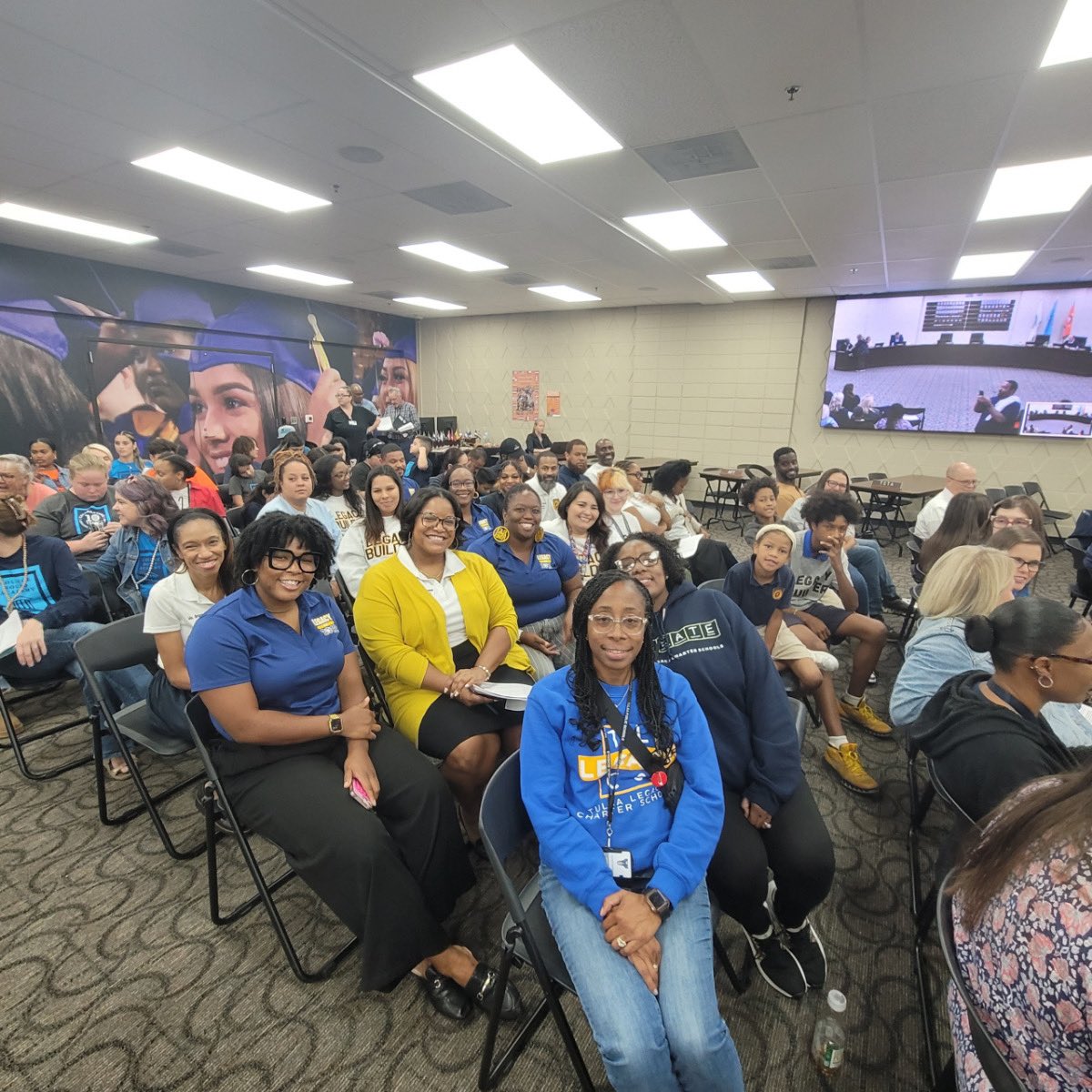 scrnwriterhank's tweet photo. The school board voted to renew the charter of my school, Tulsa Legacy Charter School, for another four years! Thank you for allowing us to proudly serve the North Tulsa community and our children! #teacherlife #CharterSchoolSuccess #northtulsa https://t.co/4faO3XYlUv