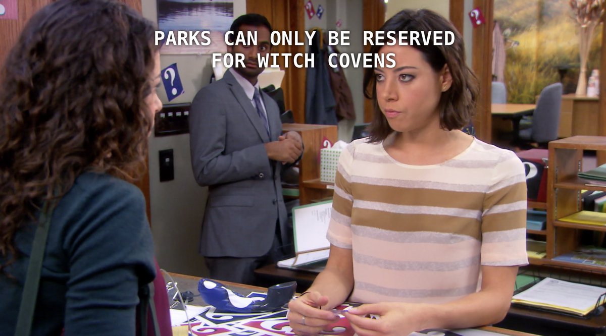 out of context parks and rec (@nocontextpawnee) on Twitter photo 