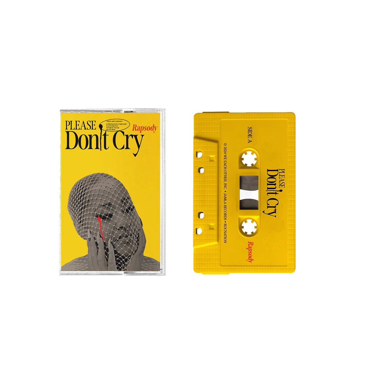 Please Don’t Cry cassettes are restocked 💛

rapsody.rosecityworks.com/products/pleas…