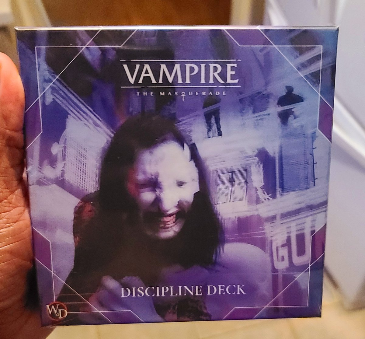 Thanks <a href="/PlayRenegade/">Renegade Game Studios</a> for this super cool <a href="/worldofdarkness/">World of Darkness</a> Disciplines deck!
