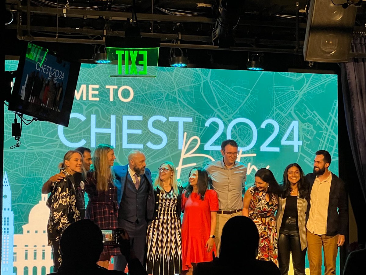 This event, After Hours, is bigger than the sum of its parts. It’s a permission slip to be both human and a doctor. 
It is, in a word, MAGIC ✨ 
#CHEST2024