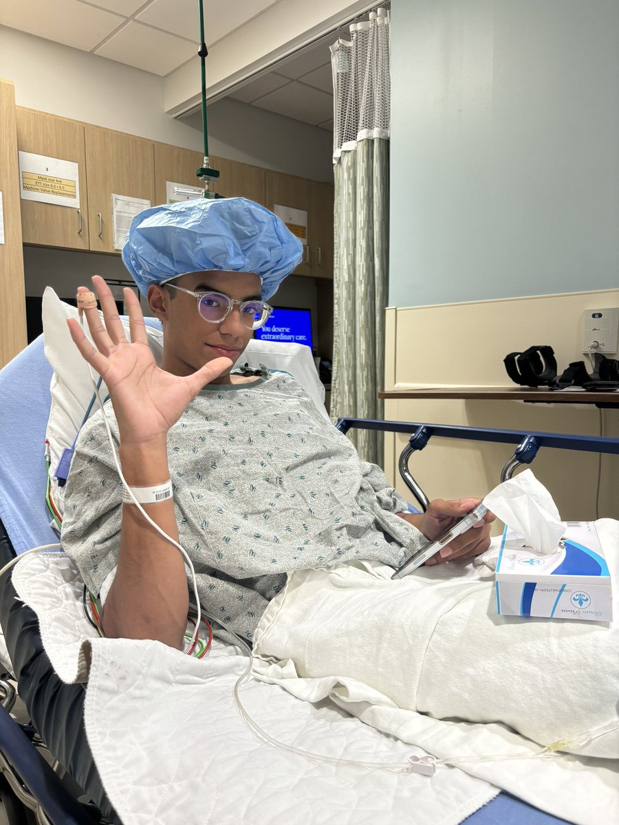 Another successful surgery on my elbow. thank you for all the prayers and text. Another obstacle to overcome, thank you God❤️  <a href="/SIU_Football/">Saluki Football</a>