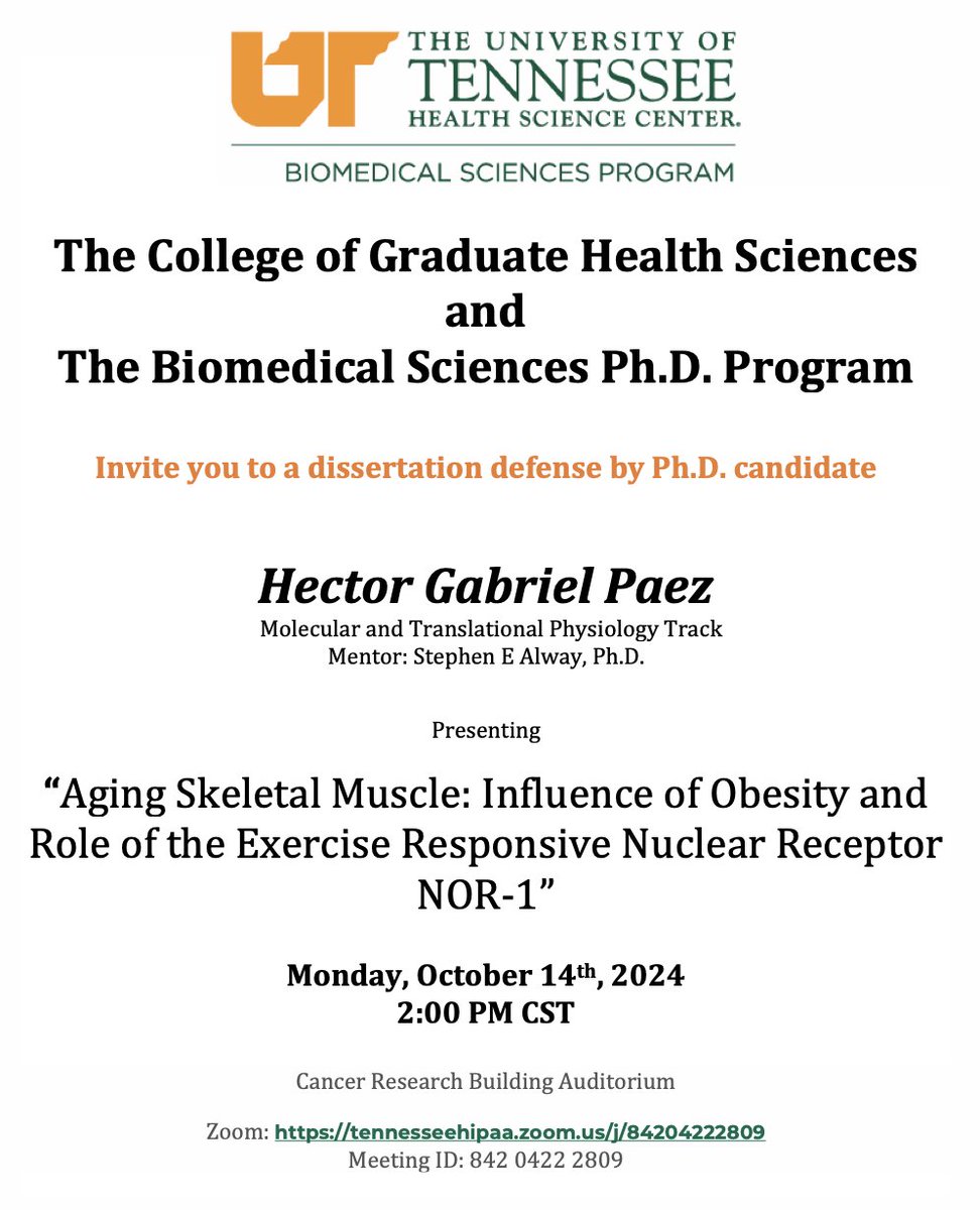 UTHSC Biomedical Sciences Grad Program tweet media