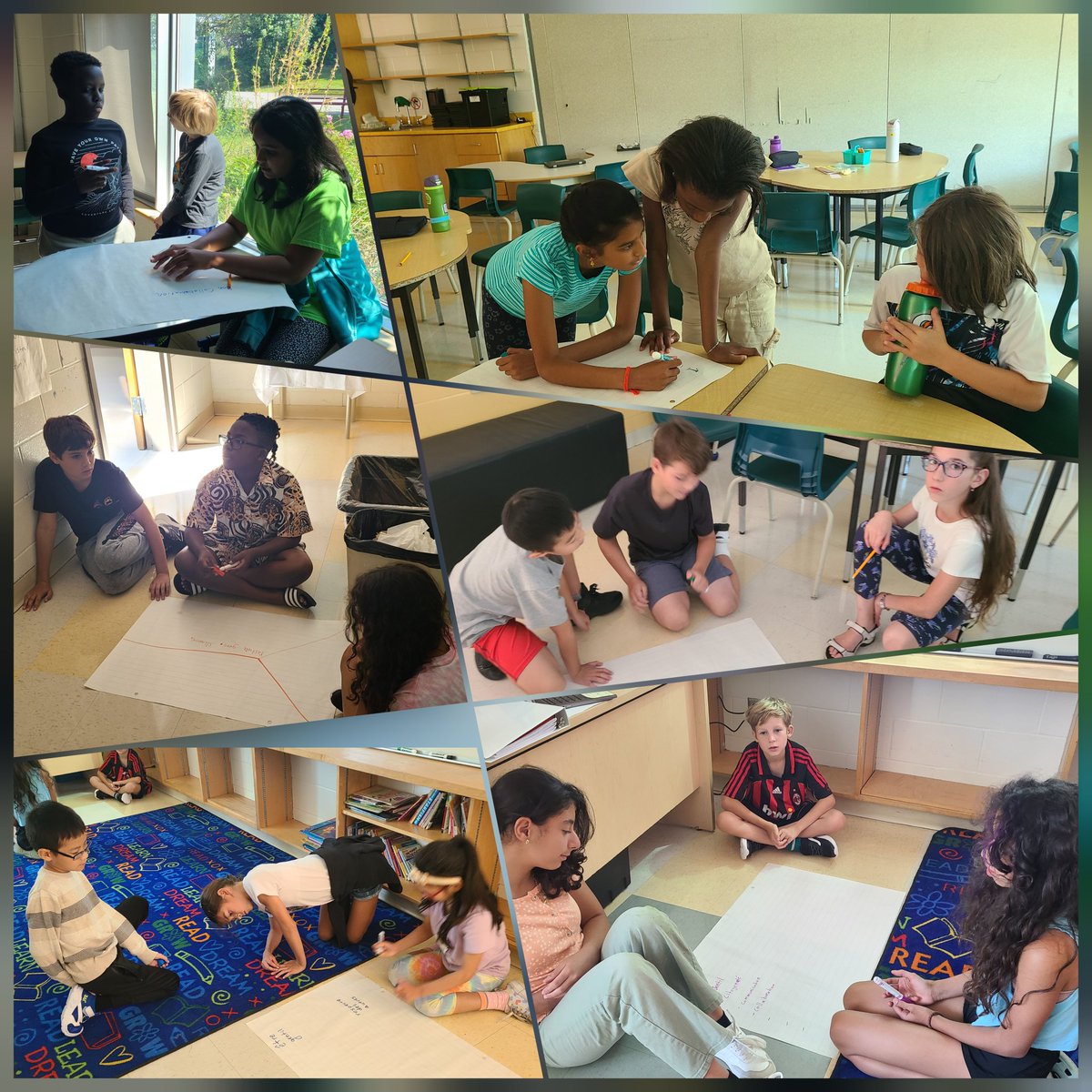 Mme_Matteo's tweet photo. September: What do we need to do in our class so that everyone feels safe and so that everyone can learn? https://t.co/8aA9Cr5GPt