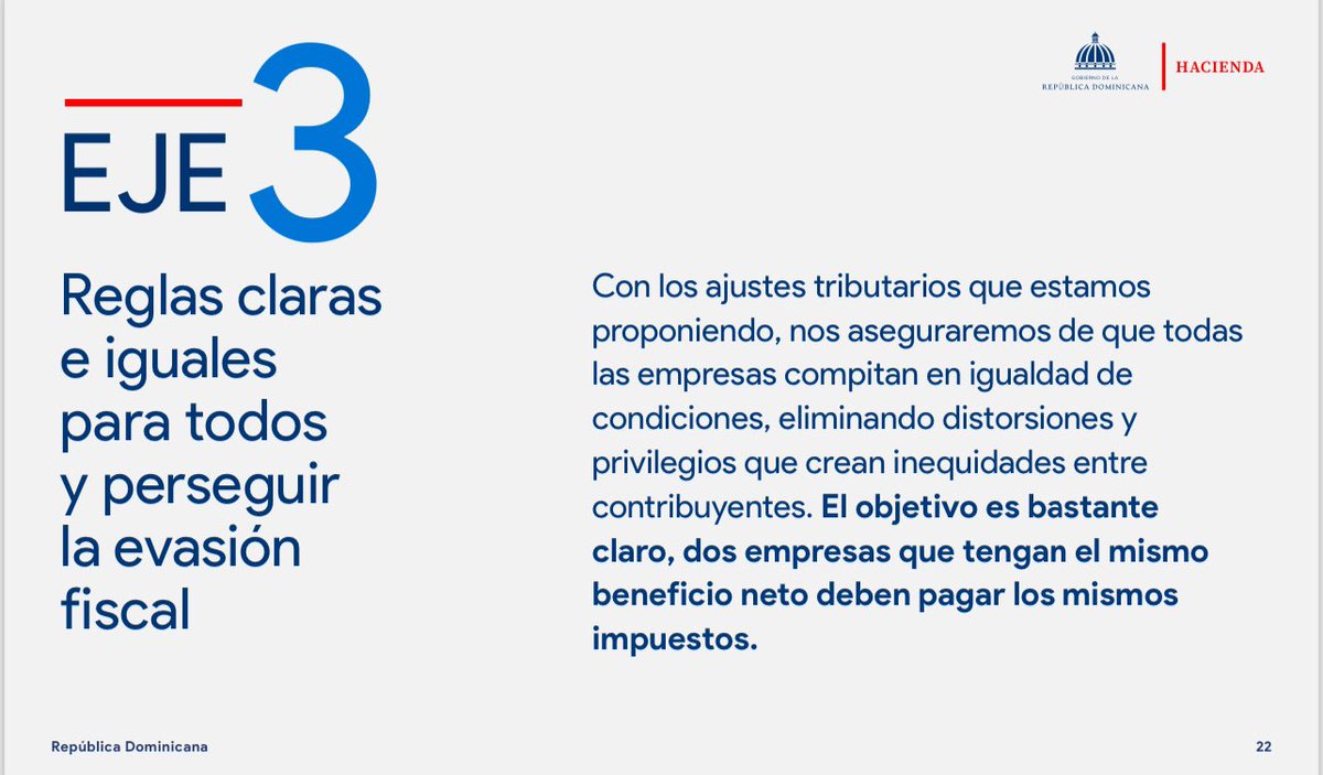 EfrenCuello's tweet image. El #PactoIdeal 🇩🇴🤝🏽 incluye cuatro ejes: 1- Protección social, 2-Inversión pública, 3-Reglas claras para todos y perseguir evasión fiscal y 4-Modernizar el sistema tributario.