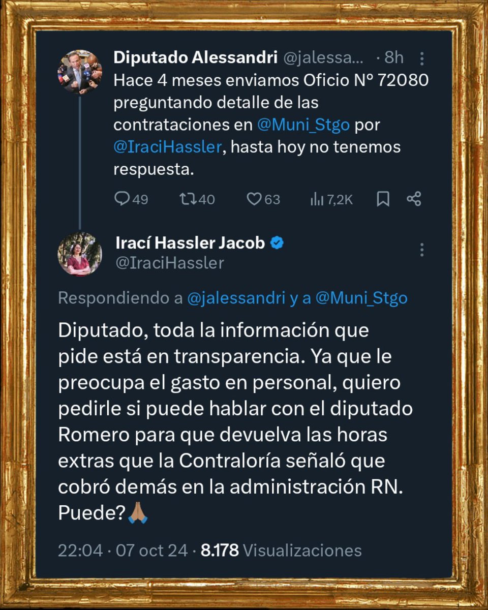MuseoTuitero's tweet photo. 🖼️«Mandando a un Alessandri a SLEP que significa dormir»
Óleo sobre tela, octubre 2024. https://t.co/Sxm1UoUQyy