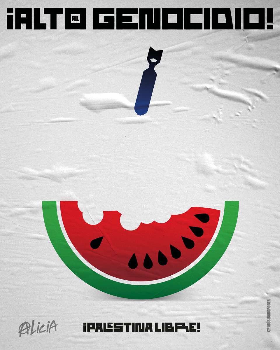 Multiforo Alici@ (@multiforoalicio) on Twitter photo “NO MÁS GUERRAS”
Viva la libertad del pueblo palestino y su autodeterminación.
Diseño:
<a href="/AndresMarioRC/">Andrés Mario Ramírez</a>
<a href="/musicavselpoder/">musicavselpoder</a> “NO MÁS GUERRAS”
Viva la libertad del pueblo palestino y su autodeterminación.
Diseño:
<a href="/AndresMarioRC/">Andrés Mario Ramírez</a>
<a href="/musicavselpoder/">musicavselpoder</a>