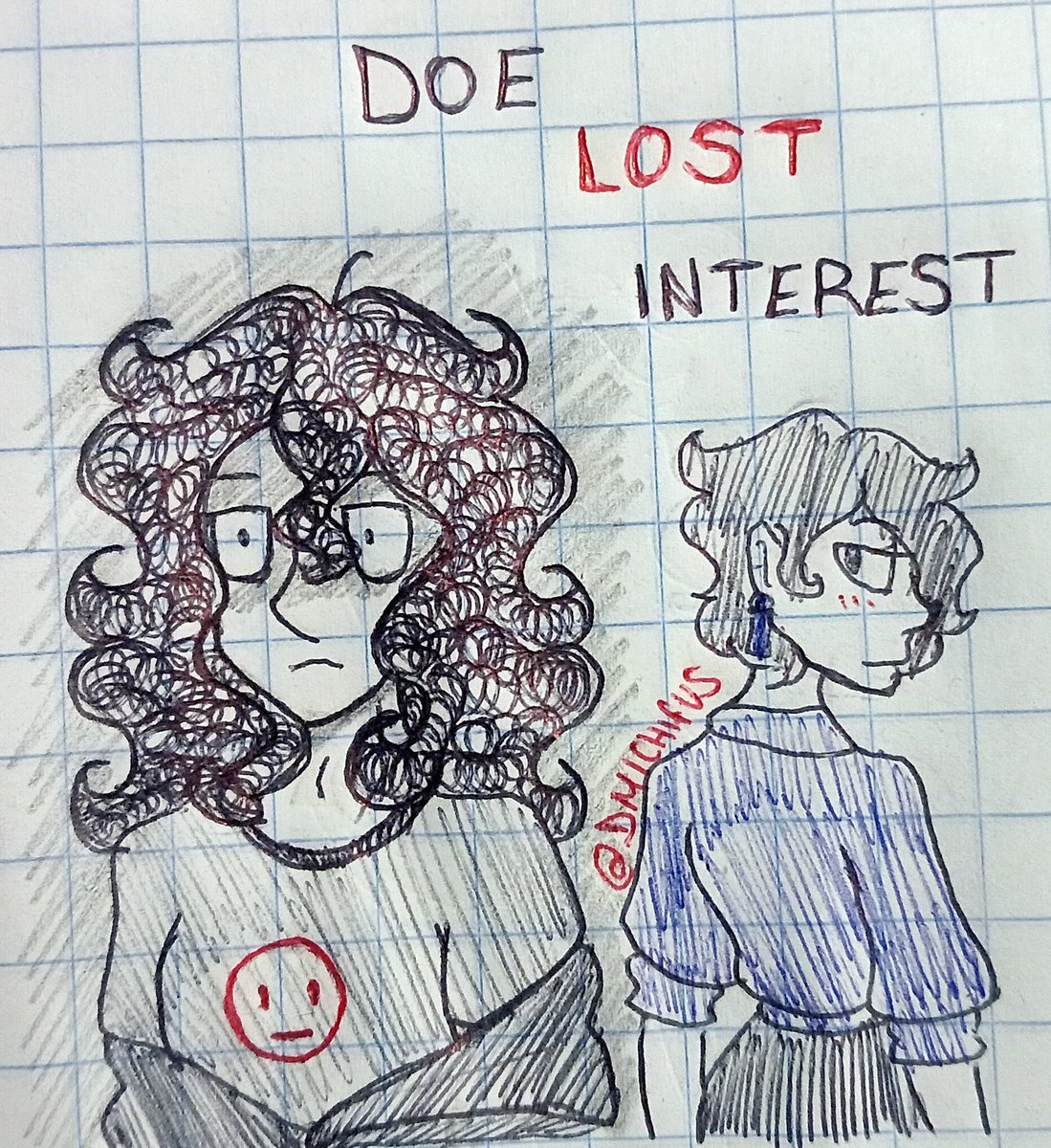 DMichifus's tweet photo. Día 7: ahora sí al corriente ajsjs
🥀

#johndoegame #johndoefanart  #doesona https://t.co/9fFacvQqqy