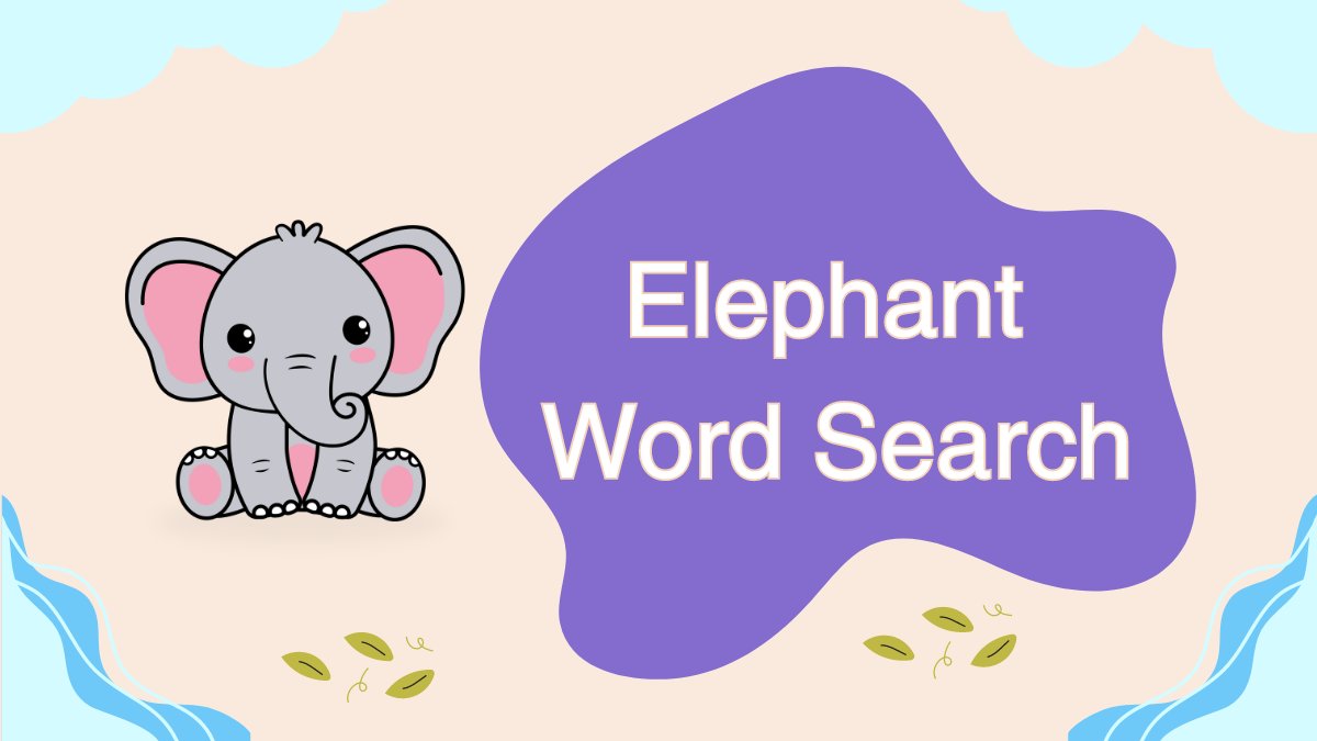 WordsearchZen's tweet image. Trunk up for fun with our Elephant word search puzzle! 🐘 Discover all the hidden words and enjoy a jumbo challenge. 

Click here to download and print: 👇
vist.ly/3mib6iq

#WordSearchPuzzle #ElephantFun #PuzzleTime #PuzzleLover