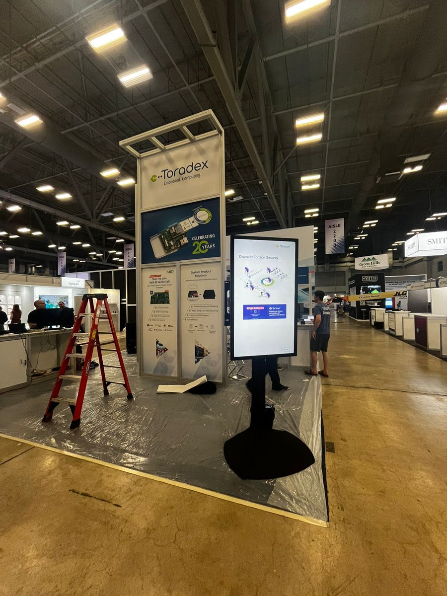 Toradex's tweet photo. Setting up for #EmbeddedWorld North America 2024! Catch us from Oct 8-10 at Booth 2229 and explore the latest from Toradex. Event Details: https://t.co/vZaooHMFdK
#EWNA #EWNA24 #EmbeddedWorldNorthAmerica #EmbeddedSystems #EmbeddedLinux #Torizon https://t.co/HOS5Wi94X6