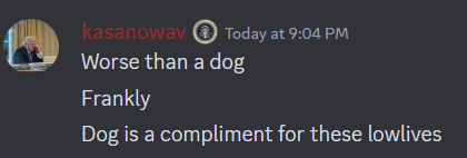 WOW! This administration knows no bounds. The President tonight called many Americans, many who have dedicated much of their free time to this group, some who even SERVED IN THE POLICE FORCE, LOWLIVES AND DOGS! 

What is going on in the White House tonight!?