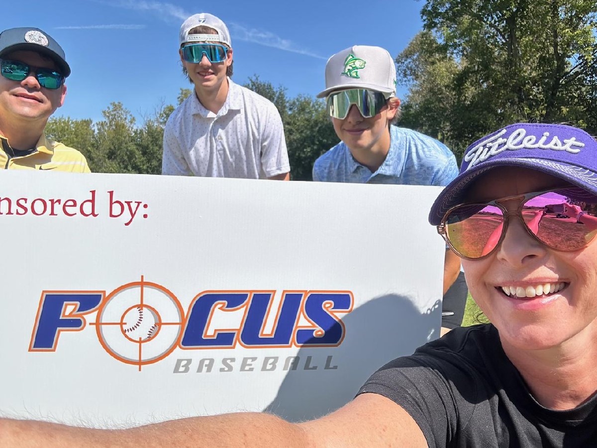 Focus Baseball supports a local non-profit, Katy's Kloset. Hole sponsor and had a team in the event as well. Please support Katy's Kloset teamupwithfamilies.org