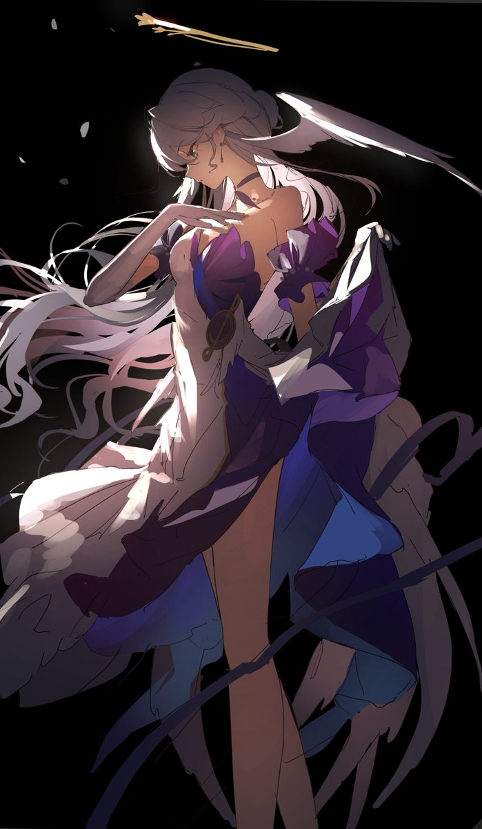 meltyrice's tweet photo. robin wip #HonkaiStarRail #崩壊スターレイル https://t.co/O9G6dWhnuh