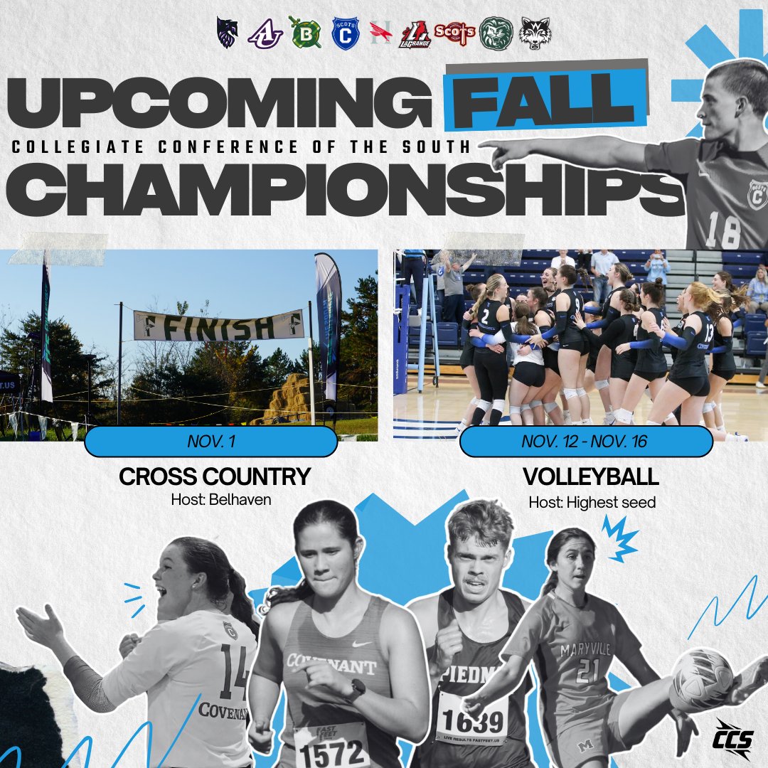 🍂🏆 WE'RE LESS THAN 30 DAYS AWAY!
Let’s #FALL into #CCSChampionship action!

With the crisp air and vibrant leaves, it’s the perfect time to cheer on our teams as they battle for glory! 🍁🔥

Who are your #champions this season? 🏆👀

#CCSWXC #CCSMXC #CCSWVB #CCSMSOC #CCSWSOC