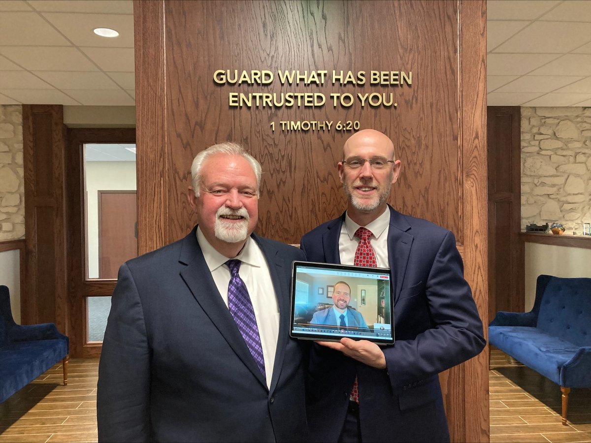 MBTSDoctoral's tweet photo. Congratulations, Alan Barbee (D.Min.-Leadership)! He defended his dissertation, THE DEVELOPMENT AND IMPLEMENTATION OF AN ONBOARDING COURSE TO TRAIN BIVOCATIONAL ELDERS WHO WILL CO-EQUALLY SHARE LEADERSHIP AT SOUTHFIELD CHRISTIAN FELLOWSHIP IN ARLINGTON, TEXAS. https://t.co/jTz58qjYbT