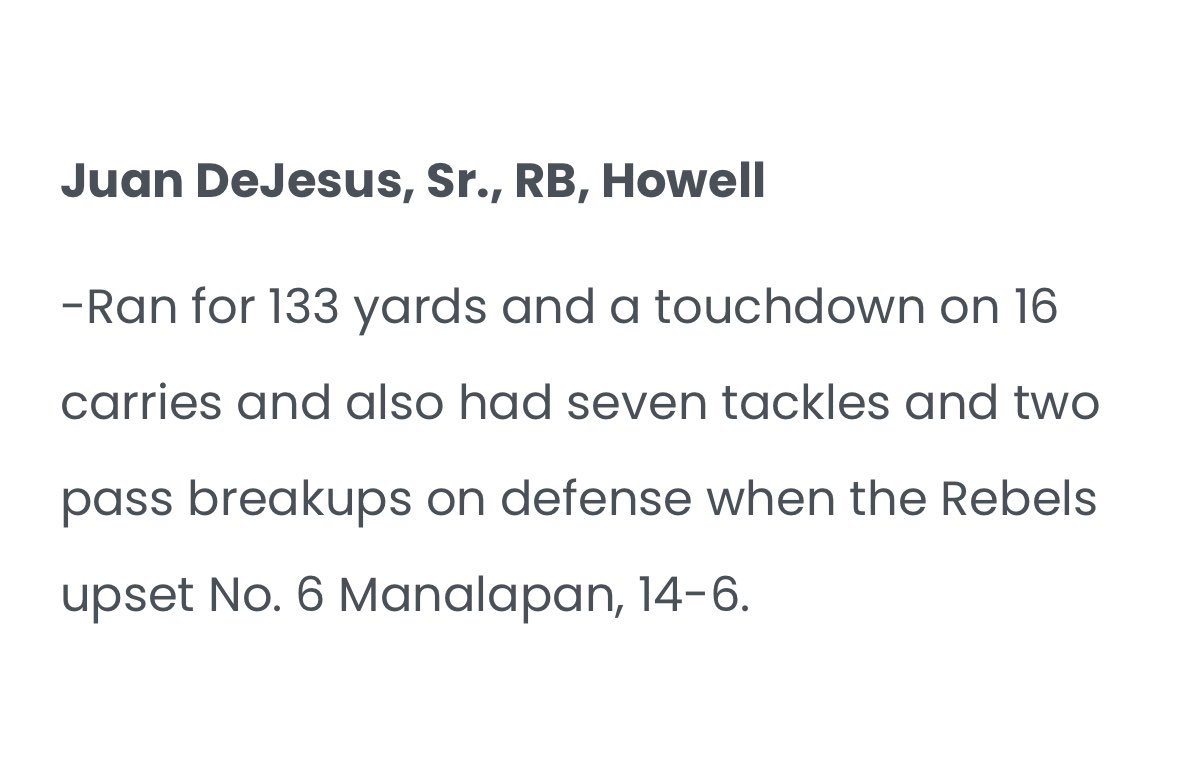 Thank you @SHORESPORTSnet on the report!