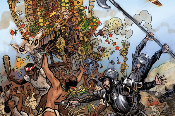 #NOTICIA: Publican libro 4 de 'La Caída de Tenochtitlan'. acortar.link/L9AzzW