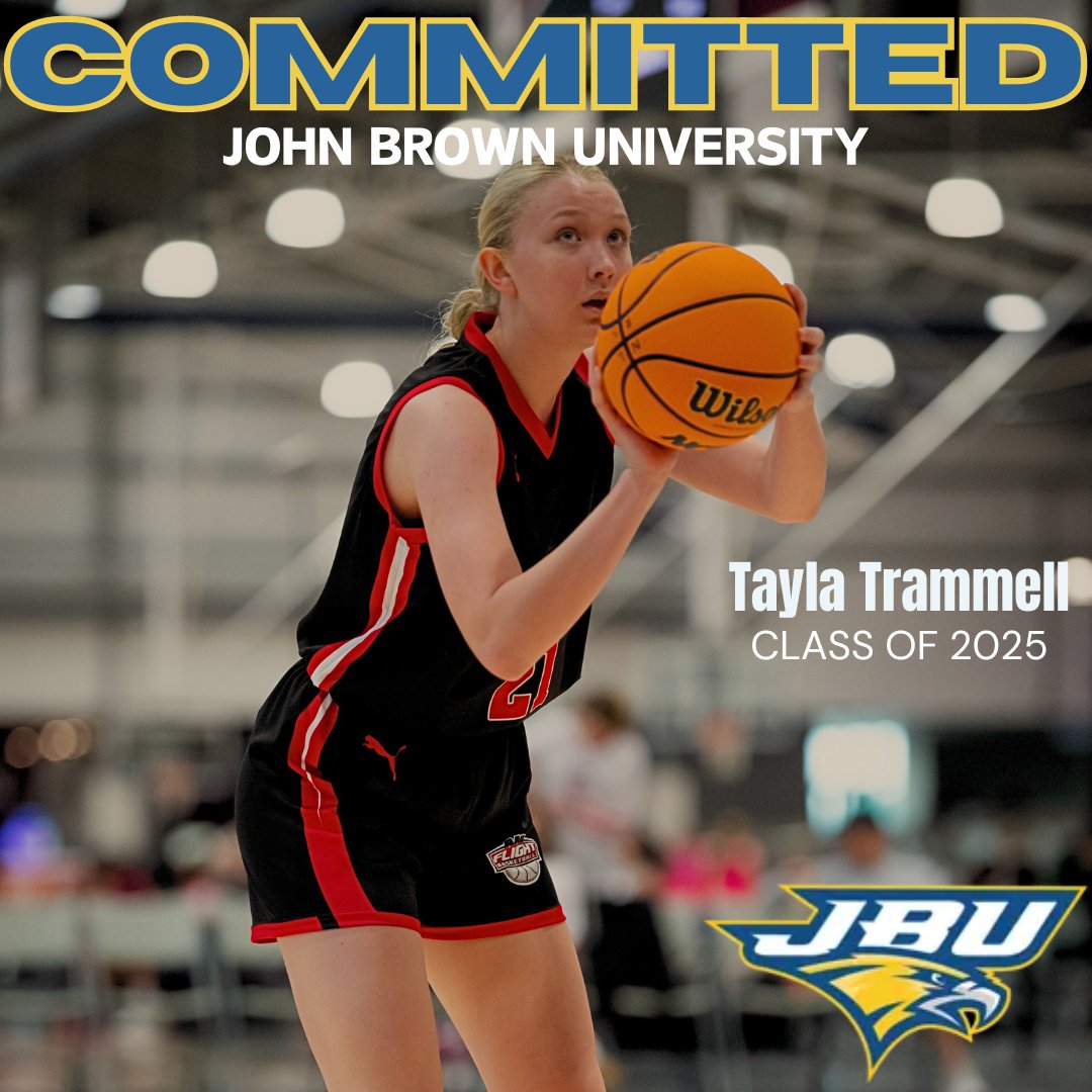 I am so excited to announce my verbal commitment to John Brown University! I want to thank my family, coaches, and teammates for everything they have done for me. I also want to thank @SydniSalvato and <a href="/CoachHarrisKy/">Kylee Harris</a> for this amazing opportunity!
