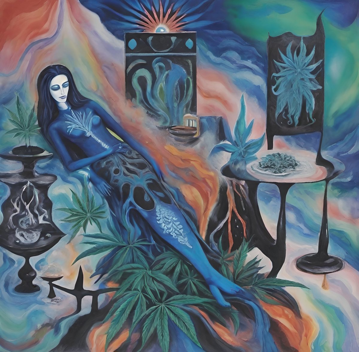 Pcc_42o's tweet image. A sampling of Feds work.
@fedsbehawkin
Unpredictable generative work.
Liked.
「I&apos;ll black&amp;amp;blue your heart.」
#AIARTWORK #AIART #GRAFFITY