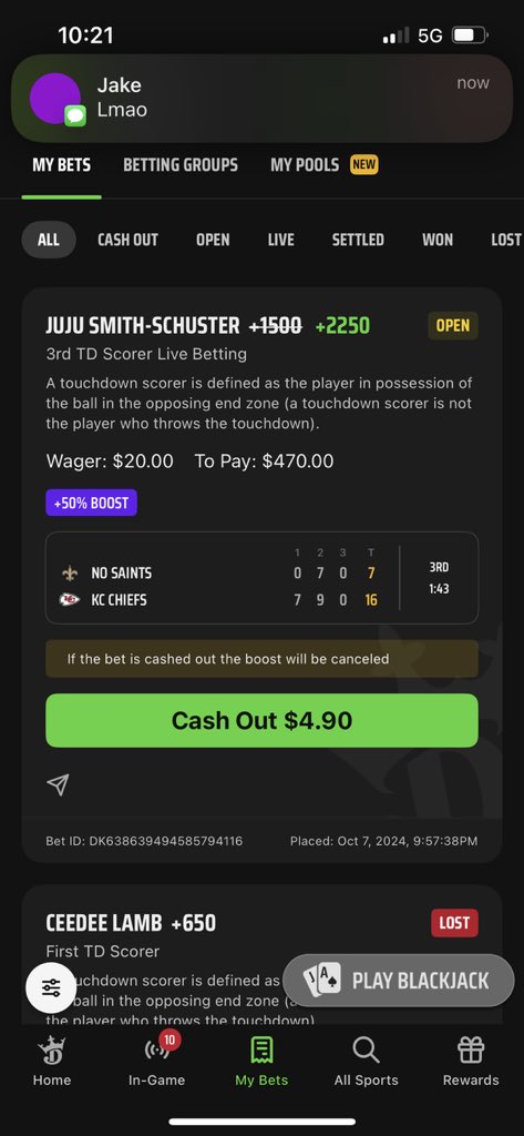 EvanFles's tweet photo. Thanks juju #gamblingisfun https://t.co/VoIAdFmtUN