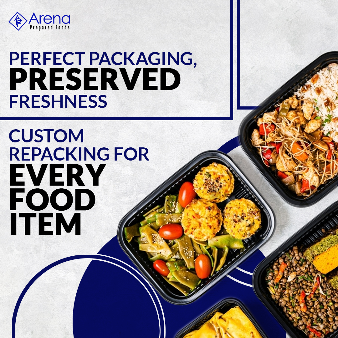 ArenaPrepared's tweet image. Achieve perfect packaging and preserved freshness with our custom repacking services at Arena Prepared Foods. 

Boost your products and meet your unique needs!
arenapreparedfoodsllc.com/re-packing/

#repacking #BrandBuilding #packaging #FoodSpot #Leah #Foodie #foodloversmarket #loveislandusa