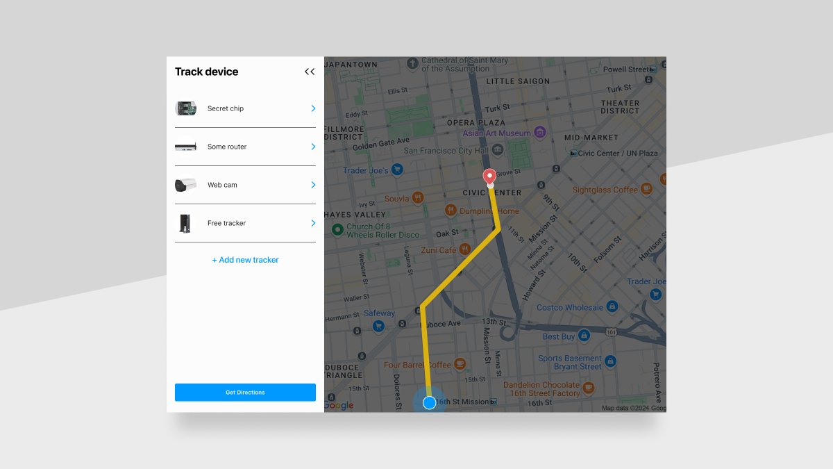 DailyUI 020: Location Tracker

The concept for a bluetooth location tracker web app