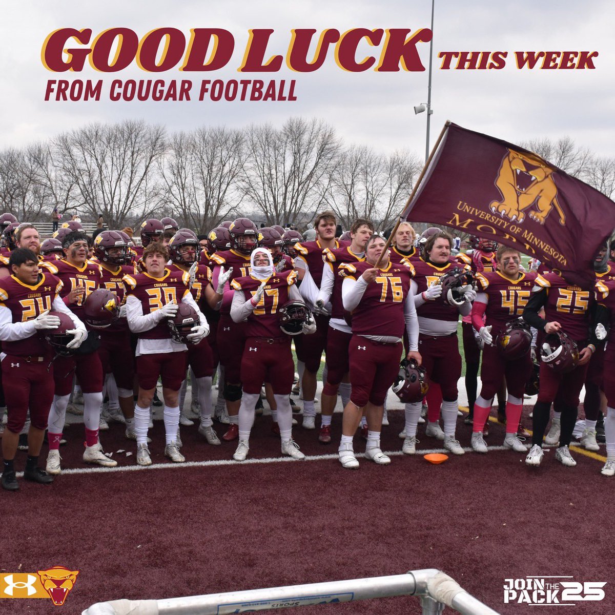 Thank you <a href="/Coach_Gehlen/">Nate Gehlen</a> for the support!!