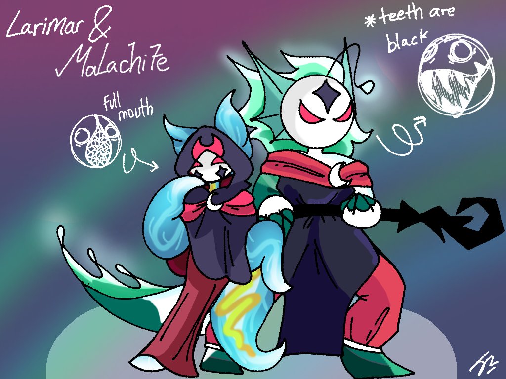 SnovaVega's tweet photo. Larimar &amp; Malachite (Ryukko) https://t.co/cltQONgi0N