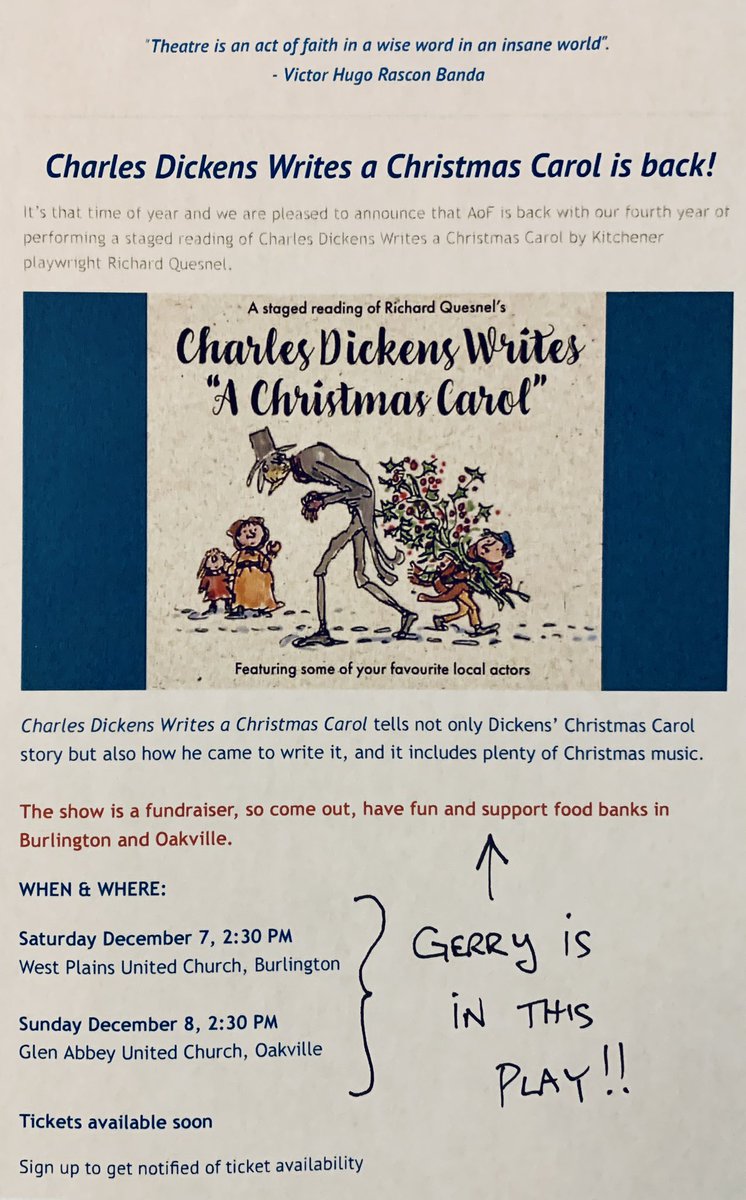 Doing a thing on Dec. 7 and 8 … so much fun!