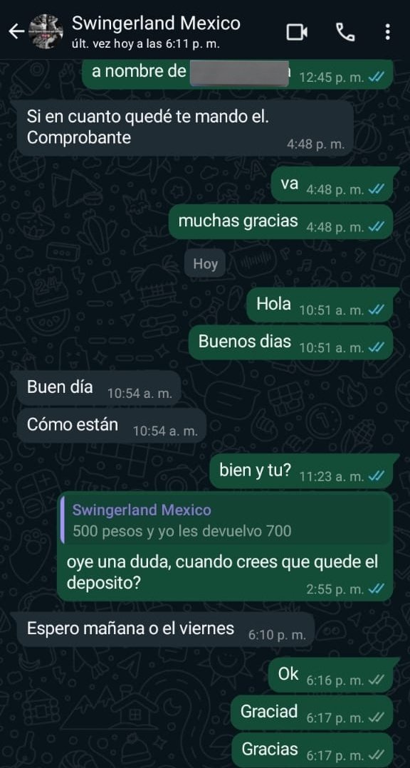 Astartea6661's tweet photo. Hola, seguimos vivos...
Hace un buen rato que no publicamos, pero hoy les dejo informacion que cura...
Si eres de GDL y buscas fiestas SW te recomiendo NO ir con swgerlandeventos, no cumplen lo que ofrecen y no te reembolsan aun cuando lo prometen...
No caigan 🤬 https://t.co/ALJqeNxe55