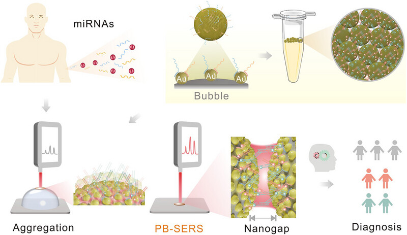 AggregateOA's tweet photo. Early View💡
"#DNA-encoded #plasmonic bubbles aggregating dual-#microRNA #SERS signals for #cancer #diagnosis" by Jun Yan, Xiaojie Qin & Fan Yang et al. @WileyBiomedical #SelfAggregation #nanogap
Check👉https://t.co/YfktTkMYfe https://t.co/wpcYiY4SoU