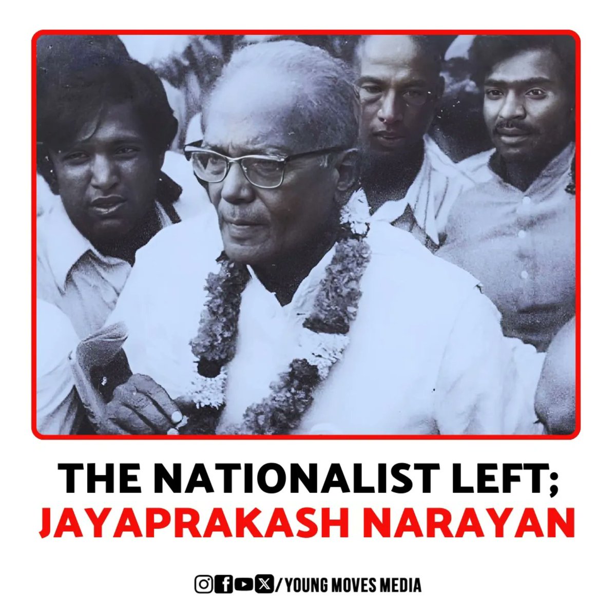 IndiaThinkForum's tweet photo. Let's remember the epitome of Nationalist Left of Modern India - Shri Jayprakash Narayan on his Death Anniversary!
Read: https://t.co/ieKBFi35yn
#YoungMoves #Read #JayprakashNarayan #Leftism #Leftist #Leftlobby #politics #nationalism #India #Congress #Emergency https://t.co/4RT3Q1dV5C