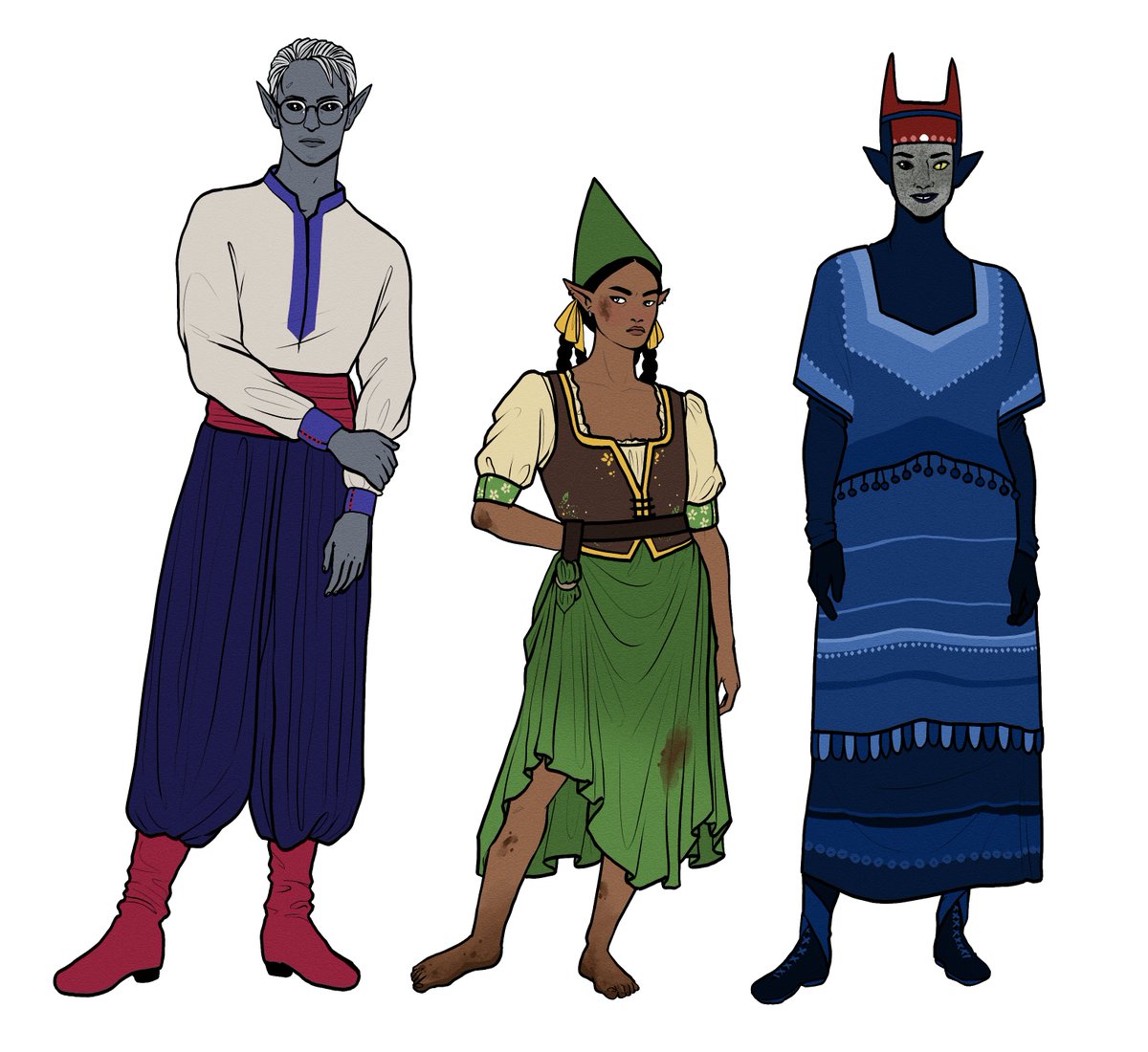 quakgrass's tweet photo. Felt bad I left out my Divination guy from the fit checks. #DnDcharacter https://t.co/NGiwdekUjp