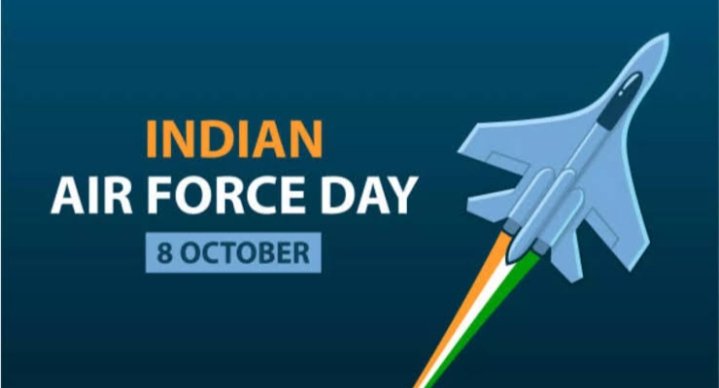 भरते हैं वो ऊची उड़ान
नियम से करते है जलपान
भारत मां का रखते मान
चौकन्ने वो रखते कान
उनमें है प्रतिभा की खान
गाते हम उनके गुणगान

देश के समस्त वायुसैनिकों को Airforce day की शुभकामनाएं✍️
नभः स्प्रशम दीप्तम🇮🇳

#IndianAirforceDay #AirforceDay #GoodMorningTuesday
#RespectMotherhood