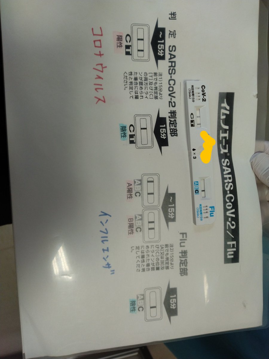 こりゃいかん
コロナ陽性でした
仕事あるけど、休むしかない