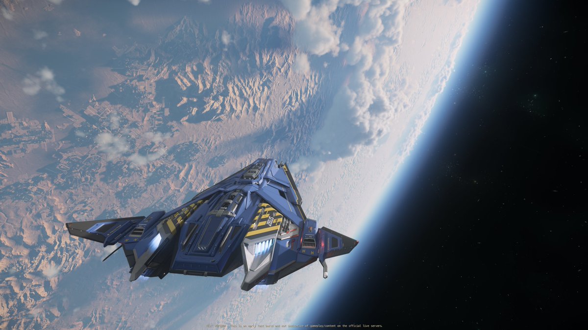 The_Vanvino's tweet photo. #StarCitizen #ZeusMK2 New skybox, new ship, loving it again. https://t.co/nQLFVeXEJz