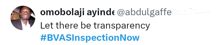 trendingblog247's tweet photo. #bvasinspectionnow is trending in Nigeria because The People's Democratic Party (PDP) has accused INEC of refusing to obey an order from the Edo State Governorship Election Petition Tribunal Holden at Benin City, mandating the commission to grant the party unrestricted access to all electoral documents-including the BVAS machine-utilized for the conduct of the Edo state governorship election held on 21st September, 2024.
X users have urged INEC to prove its claim of transparency by obey the tribunal's mandate, hence the hashtag #bvasinspectionnow
HN