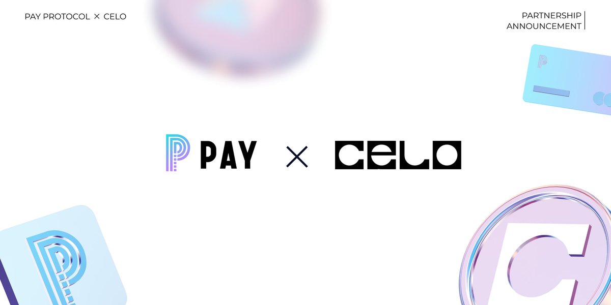 pay_protocol's tweet photo. 🎉 We are thrilled to announce the integration with @Celo

✨ #Celo is an emerging Ethereum Layer-2 and mobile-first blockchain network built for the real world and designed for fast, low-cost payments worldwide.

🔥 Together, we will revolutionize the crypto payment industry! https://t.co/LMf55vbp4y