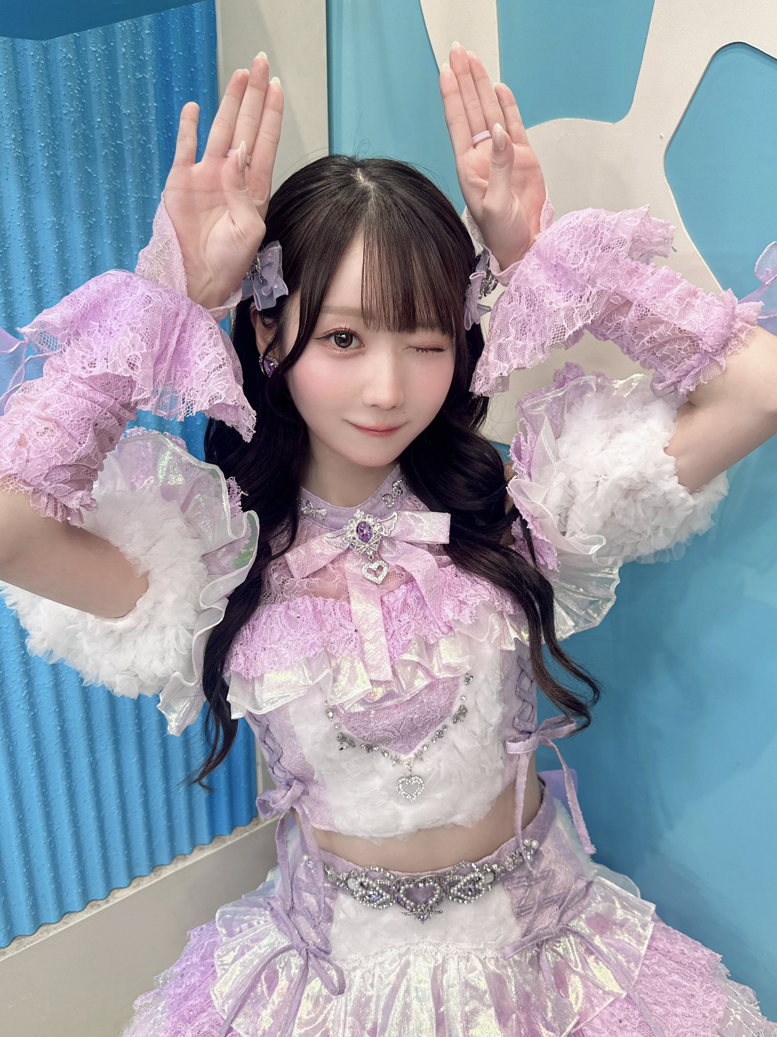 =LOVE 大谷映美里 魔法少女衣装 猫衣装 アクリルスタンド LOVE イコラブ 大谷映美里 魔法少女 アクスタ アクリルスタンド