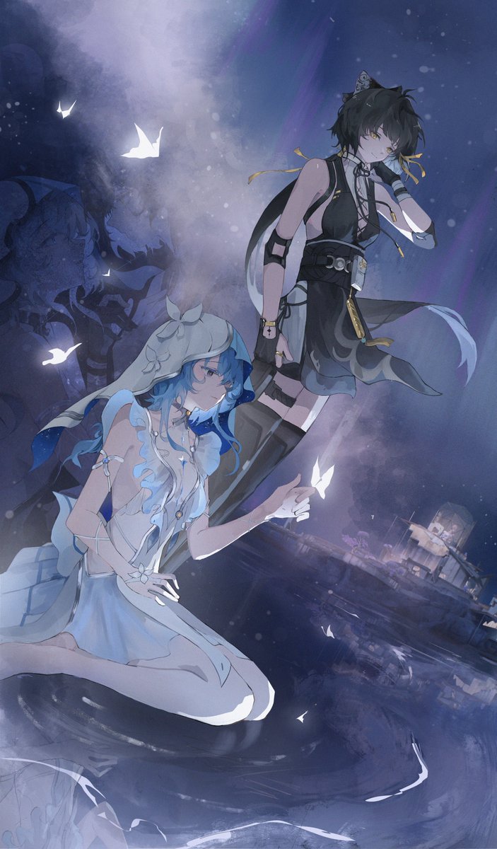 Elyzerda's tweet image. 🦋
#WutheringWaves #Wuwafanart #Shorekeeper